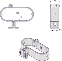 Naložite sliko v pregledovalnik galerije, 131/140 GateSec narba